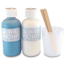 Blu-Stuff Silicone Rubber - Liquid 220ml - Mold Mould Casting - works in 20 mins
