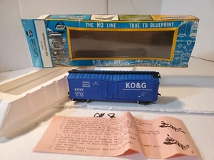 Vintage AHM 5313 Kansas Oklahoma & Gulf KO&G 30011 Kühlwagen OB - Bild 1 von 13