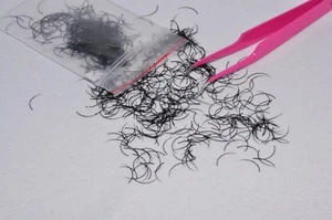 Glossy Individual Loose Lashes C Curl .20mm thickness Eyelash Extensions  - Picture 1 of 1