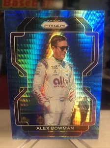 2022 Panini NASCAR Racing Alex Bowman RARE Blue Hyper Prizm SSP ⭐️ MINT - Picture 1 of 2