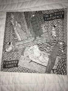 Edward Gorey "The Betrayed Confidence" 1992 - Picture 1 of 4