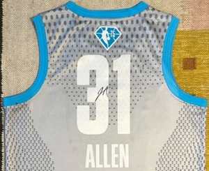 Jarrett Allen Signed Autograph 2022 NBA All Star Game Jersey Texas Cavaliers - Picture 1 of 4