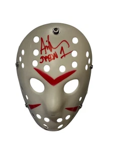 Ari Lehman Signed Jason Voorhees Mask Jason 1 Friday the 13th (OKAuthentics) - Picture 1 of 3