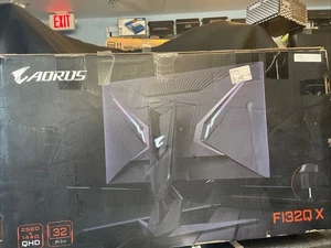 AORUS FI32Q-X 32" QHD 1440p 240 Hz / OC 270 Hz IPS Gaming Monitor - Picture 1 of 7