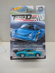 HOT WHEELS TRACK DAY VOLKSWAGEN KARMANN GHIA REAL RIDERS - Picture 1 of 13