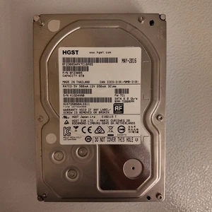 HGST HUS724040ALE641 6TB 7200RPM 3.5" SATA HDD – Enterprise Grade – Tested - Picture 1 of 3