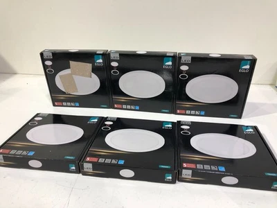 6PK Eglo 203915A Trago 8,86 pulgadas LED blanco montaje empotrado Foto 1 de 3