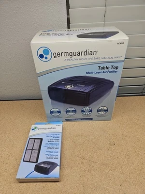 Germ Guardian AC4010 Table Top Air Purifier New Old Stock 200 Sq Ft w/ Filter - Image 1 of 4
