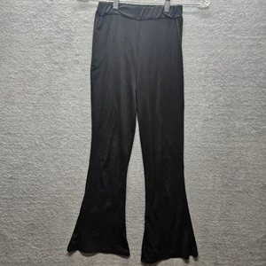 SHEIN Girls Sz 11-12Y Wide Leg Jegging Black Pull-On - Picture 1 of 6