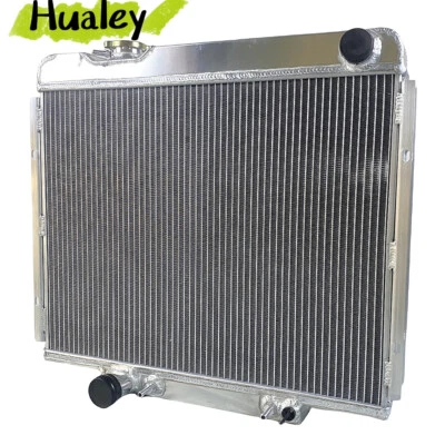 Para Ford Custom 1965-1966, Galaxie 500, LTD, Comet todo aluminio radiador de 3 filas Foto 1 de 4