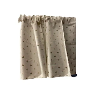Vintage Laura Ashley Castleberry rosa/grün Tulpe Fenster Volants 2er Set - Bild 1 von 8