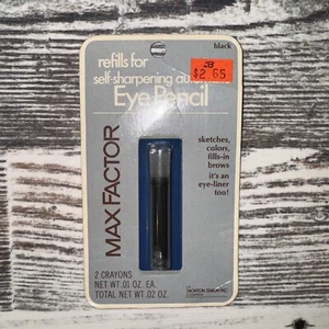MAX FACTOR SELF SHARPENING REFILLABLE AUTOMATIC EYE PENCIL REFILL REFILLS Brows - Picture 1 of 14