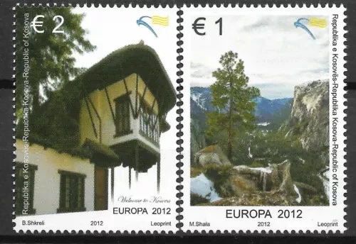 S53489 KOSOVO MNH** 2012 EUROPA 2V - Photo 1/1