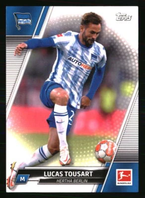 Lucas Tousart 2021-22 Topps Bundesliga #11 SOCCER Card - Image 1 of 2
