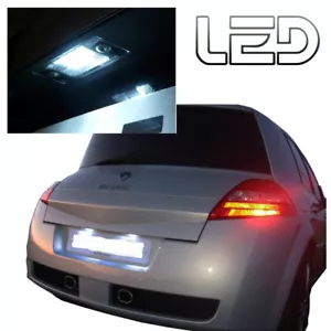For MEGANE 2 PH1 License Plate Lighting 2 LED Bulbs Anti Error - Picture 1 of 3