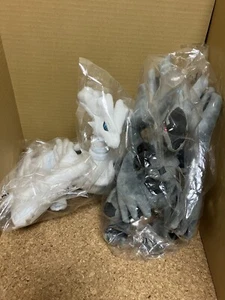 Juego de juguetes de peluche Sanei All Star Collection Pokemon Reshiram y Zekrom Japón - Imagen 1 de 2