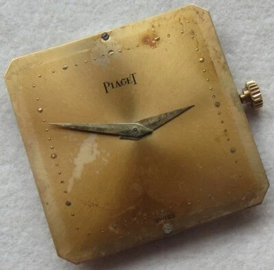 Piaget mens wristwatch movement & dial cal. 9P  23 mm. aside - Image 1 of 4