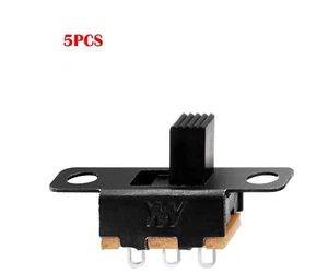 5pcs SPDT Mini 1P2T Interruttore a scorrimento verticale 2 posizioni 5mm per PCB Arduino - Foto 1 di 6