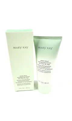 MARY KAY~MINT BLISS LOTION~ENERGIZING LOTION FOR FEET & LEGS~FULL SIZE! — 第 1/2 张图片