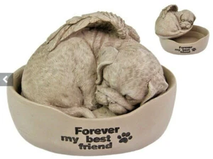 Forever My Best Friend ~ Dog ~ Pet ~ Puppy Pug Memorial Urn Box ~ - Picture 1 of 3