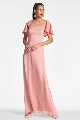 Nuevo Maxi Vestido Sachin & Babi Para Mujer Talla 0 Rosa Rojo Aurora Nuevo con Etiquetas Foto 1 de 4