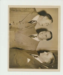 1950's? AP Wire Photo Major League Officials?   - Picture 1 of 2