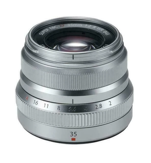 Fujifilm Fujinon XF35mm f/2 R WR Standard Lens - Silver