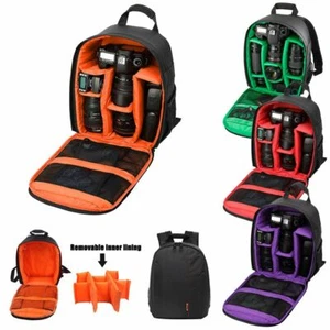 Waterproof Camera Big Backpack Bag for Canon Nikon Sony DSLR & Mirror Large Lens - Picture 1 of 20