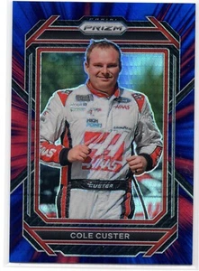 2023 Prizm Nascar Racing Cole Custer Red & Blue Hyper no 70 # /299 #70 - Picture 1 of 2