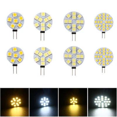 G4 LED DC 12V 1W 2W 3W Dimmbar Kaltweiß Warmweiß Leuchtmittel Lampen 10/6x - Bild 1 von 4
