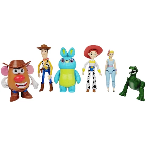 Disney Pixar Toy Story Toy Figure Lot - Woody, Jessie, Bo Peep, Rex, & MORE Cover