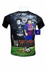 HKY FC Barcelona Official Messi Signature Youth Soccer Jersey -YL01 YL