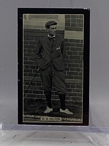 1902 F & J Smith Champions of Sport #34 Harold Hilton (Extremely Rare!!!)