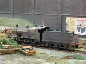 OO gauge weathered locomotive. Midlands Compound Class. Ref H7A - Picture 1 of 3