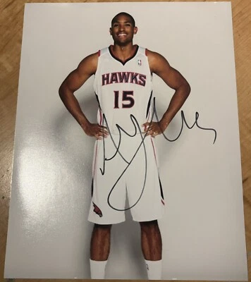 Foto autografiada de Al Horford (8x10) Foto 1 de 3