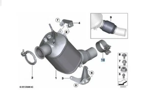 Original BMW Auspuffschelle Endschalldämpfer N47 B47 M57N2 18308506992 - Bild 1 von 1
