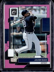 2022 Donruss Optic #180 Javier Baez Pink Prizm - Picture 1 of 2