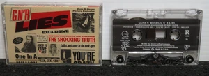GUNS N ROSES GN'R LIES CASSETTE TAPE TESTED - Picture 1 of 2