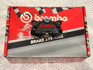 Hecho a medida, súper raro, negro anodizado Brembo Crab 2 Pot Racing Kit - Imagen 1 de 5