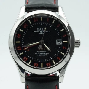 BALL EINGINER GMT AUTOMATIK HERREN UHR STAHL BAND 39MM TOP ZUSTAND NM1016 - Bild 1 von 10
