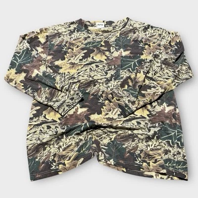 Camisa DE COLECCIÓN Michael Austin Para Hombres M Verde Camuflada Manga Larga Resistente Ropa Caza Foto 1 de 3