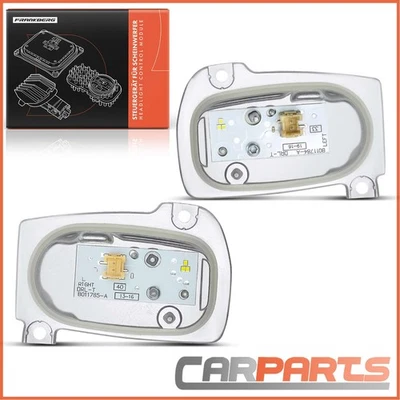 2x Xenon Centralina Illuminazione L Anteriore + R 12V per Audi A3 Cabriolet - Immagine 1 di 4