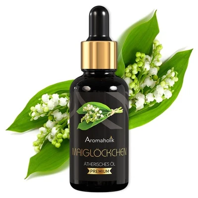 AROMAHOLIK Maiglöckchenöl BIO 100% naturrein – Ätherische Öle, Lily Essential Oils