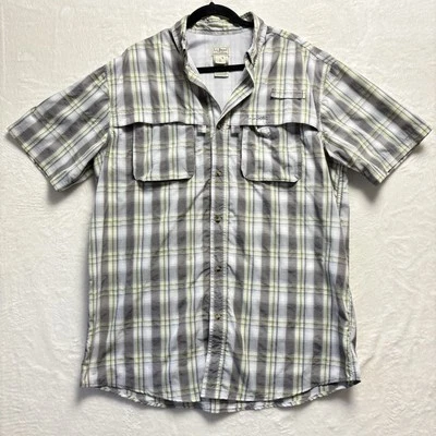 L.L Bean UPF Tropic Wear Sun Smart Hiking Short Sleeve Mens Large Tall Fishing - Image 1 of 4