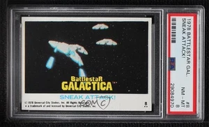 1978 Topps Battlestar Galactica Sneak Attack! #8 PSA 8 0ts2 - Picture 1 of 3