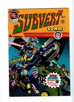 Subvert Comics: #3 F/VF Spain Trashman Underground COMIC VINTAGE 1970 - Image 1 of 2