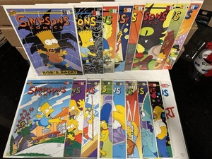 Simpsons Comics - Lot Of 17 - Picture 1 of 7