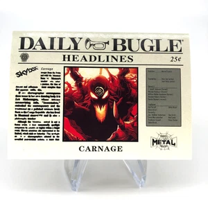 Marvel Card Carnage DB-3 Daily Bugle Fleer Upper Deck Metal Universe [NM] - Bild 1 von 6