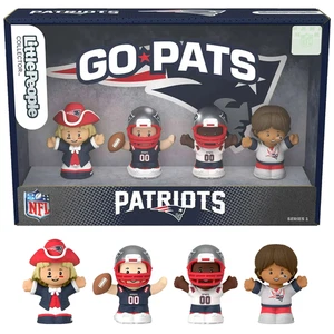 Fisher-Price Little People NFL Patriots Go Pats Collector Set Official Team - Picture 1 of 7