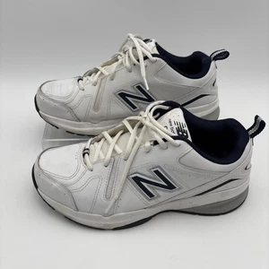 New Balance 619 v2 scarpe cross training uomo 9,5 4E X-WIDE bianco navy MX619WN2 - Foto 1 di 11